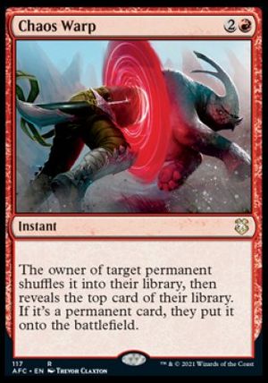 Chaos Warp (D&D Forgotten Realms Commander Decks)