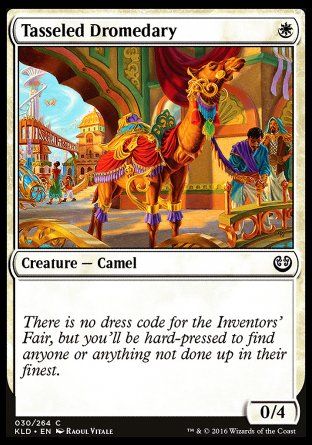 Tasseled Dromedary (Kaladesh) Trading Card