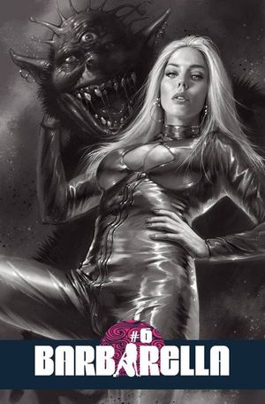 Barbarella #6 (Cover F 10 Copy Cover Parrillo B&W)