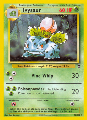 Ivysaur (47/110) - Legendary Collection (Reverse Holo)