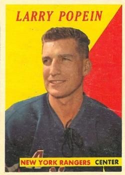 Larry Popein 1958 Topps #28 Sports Card