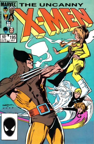 Uncanny X-Men #195 Comic