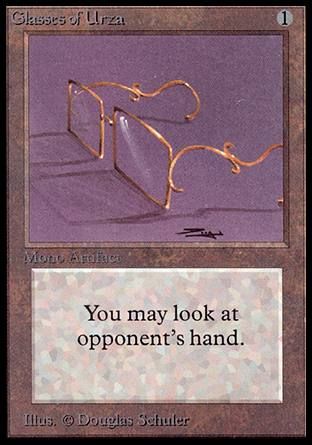 Glasses of Urza (Alpha) Trading Card