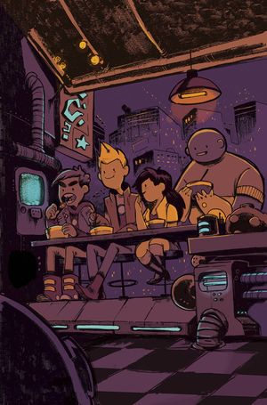 Bravest Warriors #35 (Subscription Breault Variant)