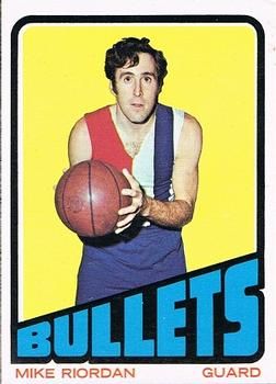 Mike Riordan 1972 Topps #37 Sports Card
