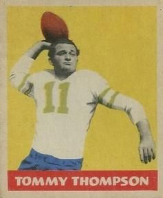 Tommy Thompson 1949 Leaf #13 Sports Card