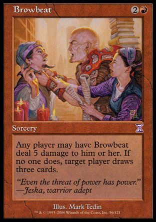 Browbeat (Time Spiral) Trading Card