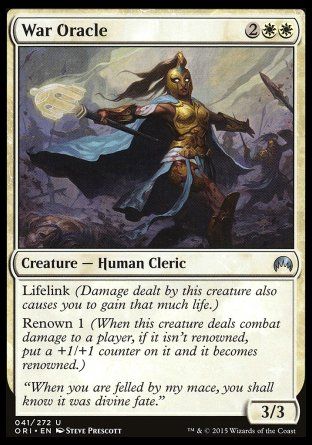 War Oracle (Magic Origins) Trading Card