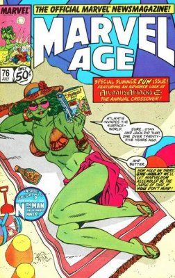 Marvel Age #76 Comic