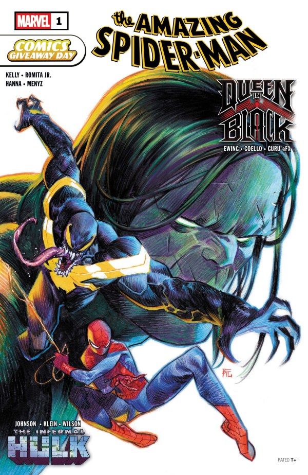 Comics Giveaway Day 2026: Amazing Spider-Man / Queen in Black #1 Comic