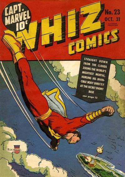 Whiz Comics #23 Comic