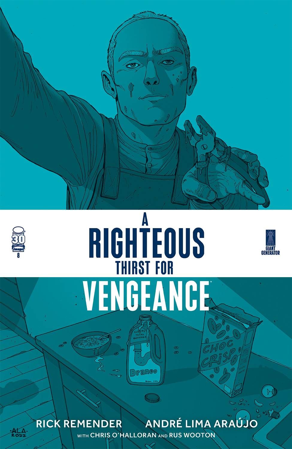 A Righteous Thirst for Vengeance #8 Comic