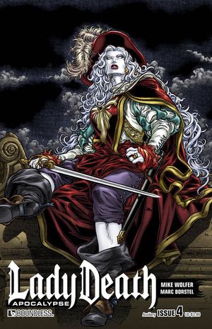 Lady Death: Apocalypse #4 (Auxiliary Cover)