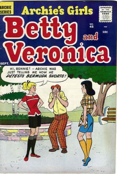 Archie's Girls Betty and Veronica #45 Comic