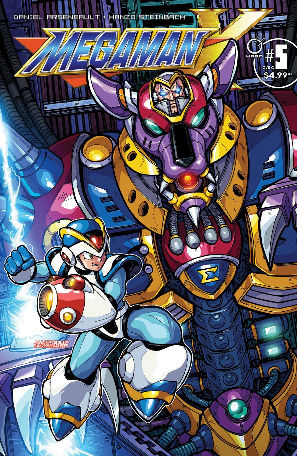 Mega Man X #5 (Cvr C James Raiz Variant) Comic