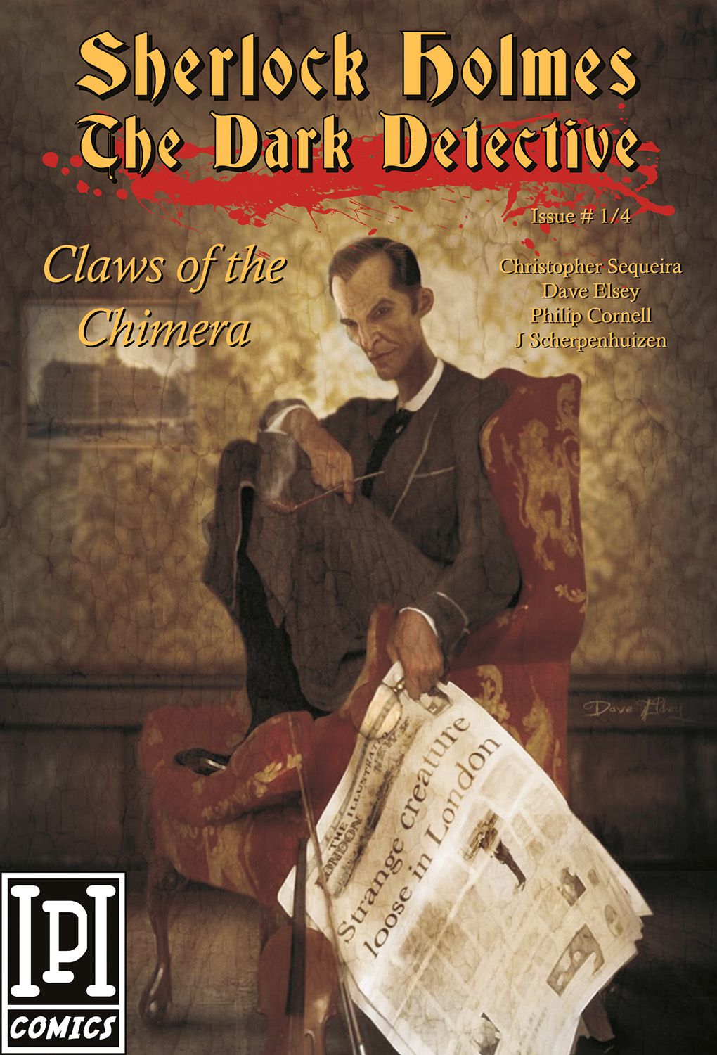 Sherlock Holmes Dark Detective Claws Of The Chimera #1 Comic