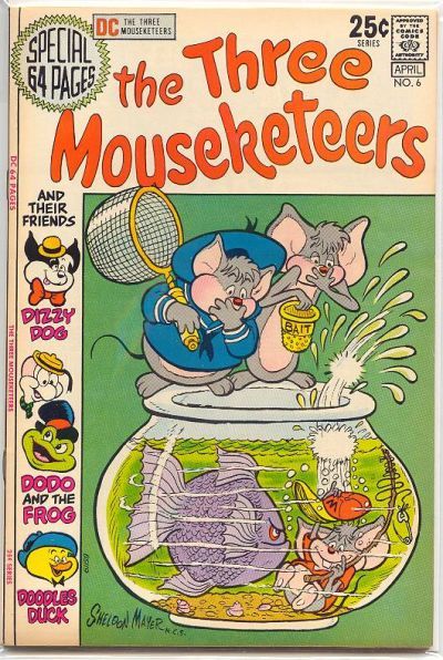 Three Mouseketeers, The #6 Comic