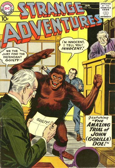 Strange Adventures #100 Comic