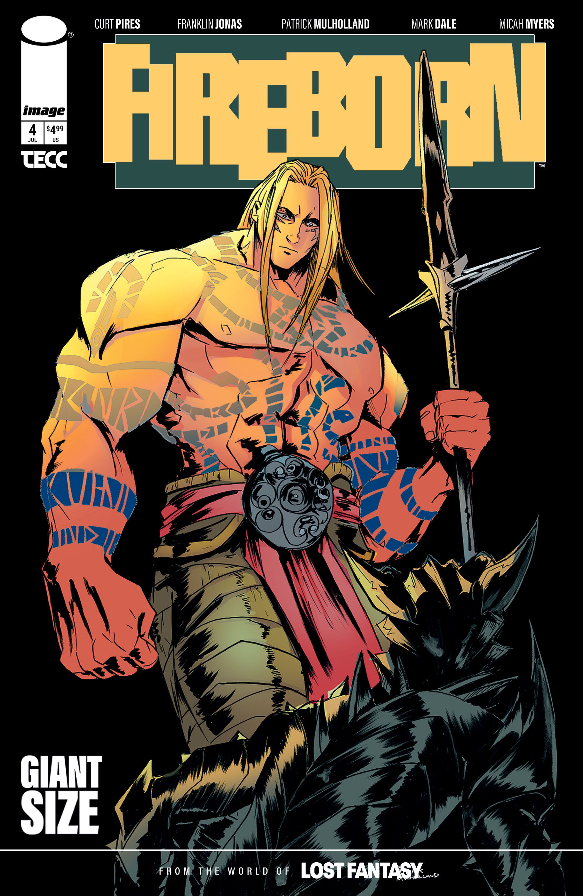 Fireborn #4 (Cvr B Patrick Mulholland Variant) Comic
