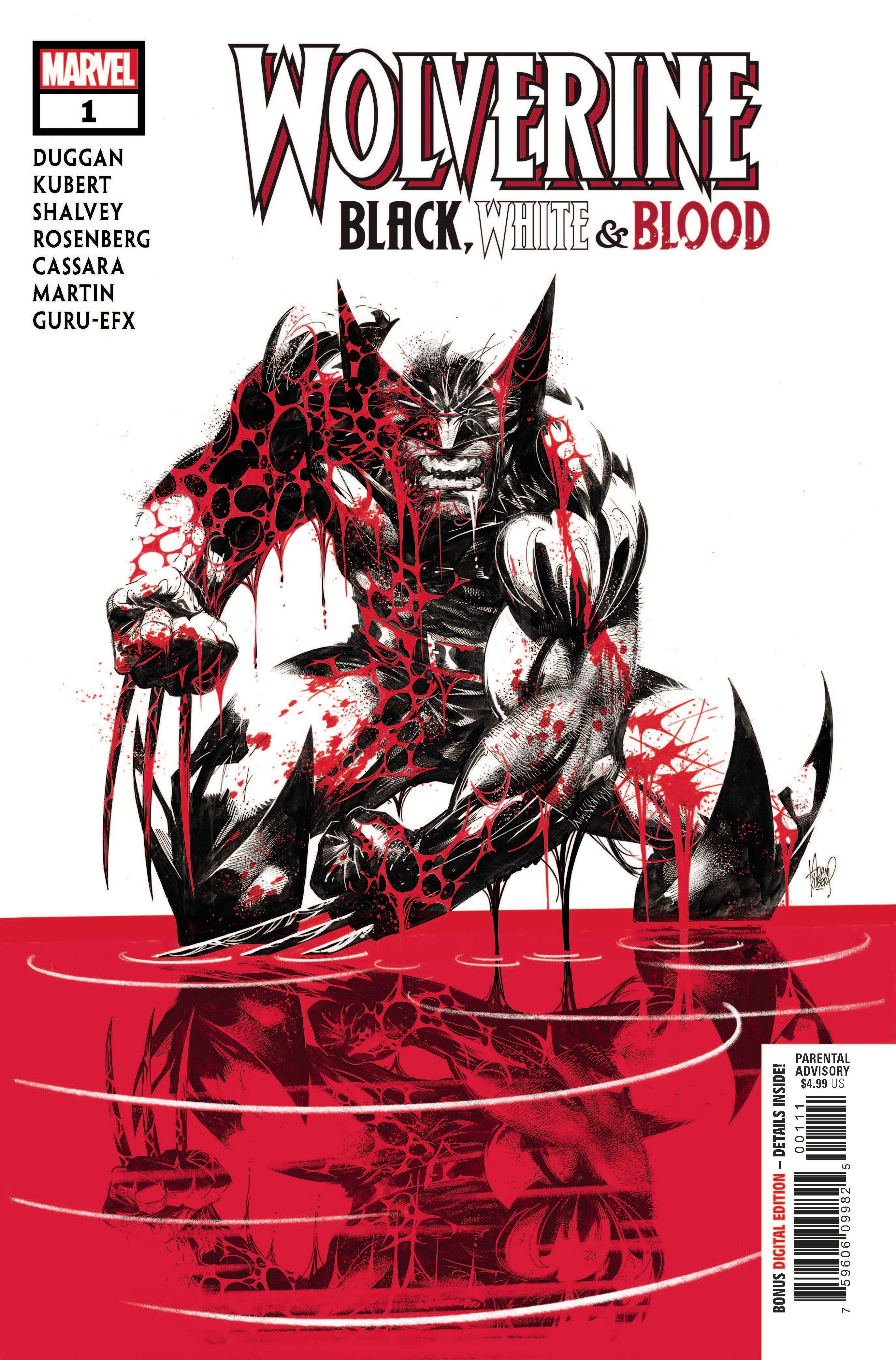 Wolverine: Black White & Blood #1 Comic