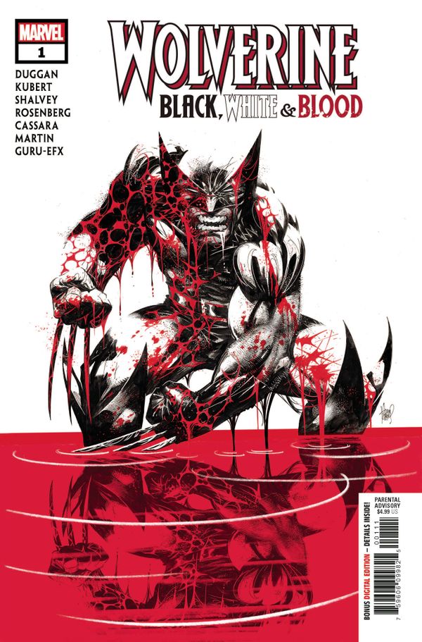 Wolverine: Black White & Blood #1
