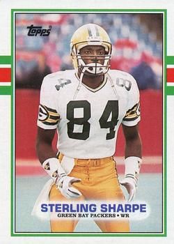 Sterling Sharpe 1989 Topps #379 Sports Card