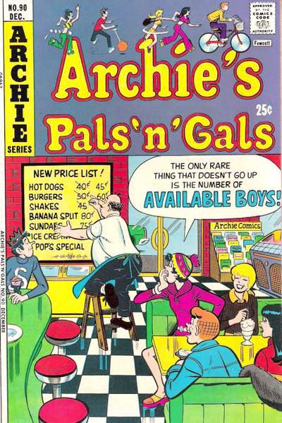 Archie's Pals 'N' Gals #90 Comic