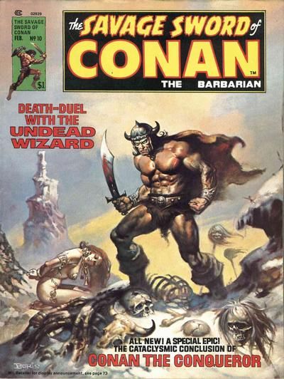 The Savage Sword of Conan #10 Comic