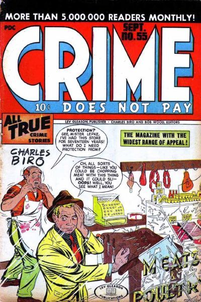 Crime Does Not Pay #55 Comic