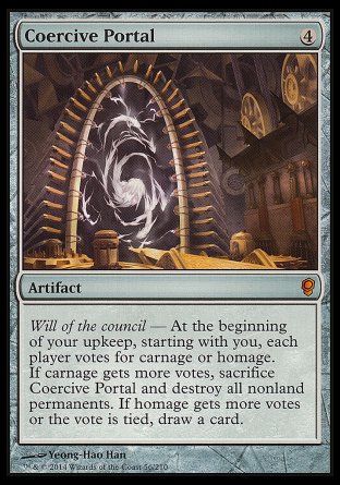 Coercive Portal (Conspiracy) Trading Card