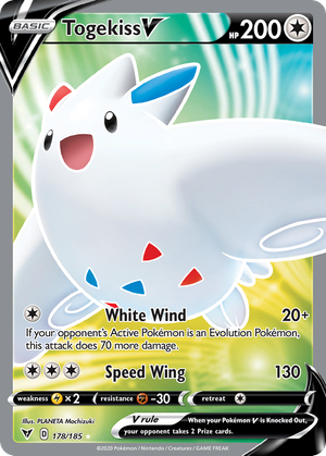 Togekiss V (178/185) - Vivid Voltage