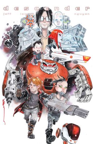 Descender #28 (Cover B Lil Robot Variant Nguyen)