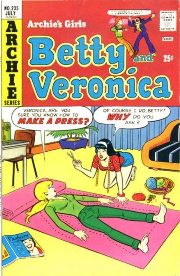 Archie's Girls Betty and Veronica #235