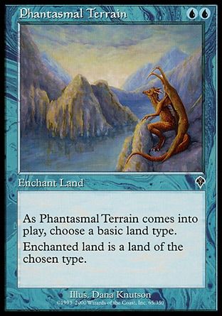 Phantasmal Terrain (Invasion) Trading Card