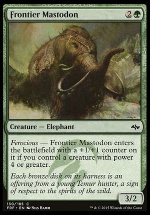 Frontier Mastodon (Fate Reforged)