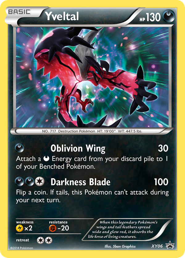 Yveltal (XY06) - XY Black Star Promos