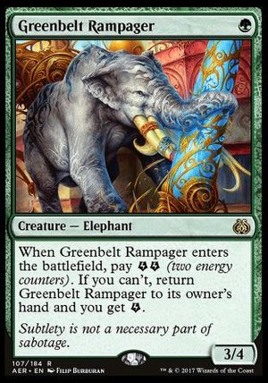 Greenbelt Rampager (Aether Revolt)