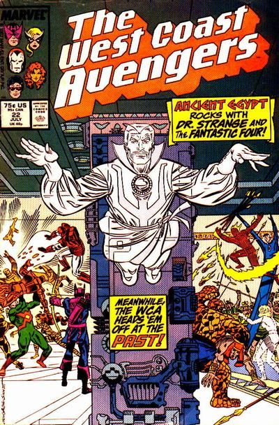 West Coast Avengers #22 Comic