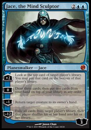 Jace, the Mind Sculptor (From the Vault : Twenty) Trading Card