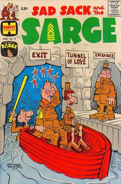 Sad Sack And The Sarge #75 Comic