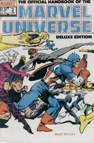 Official Handbook Of The Marvel Universe, The #2 Value - GoCollect