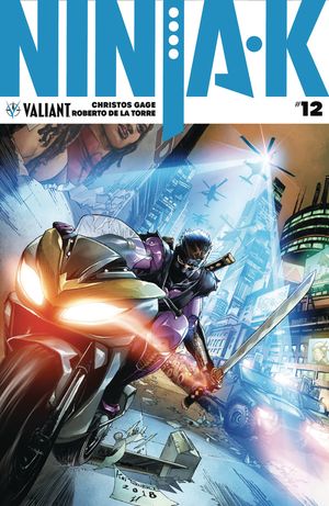 Ninja-k #12 (Cover B Turnbull)
