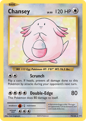 Chansey (70/108) - Evolutions (Reverse Holo)