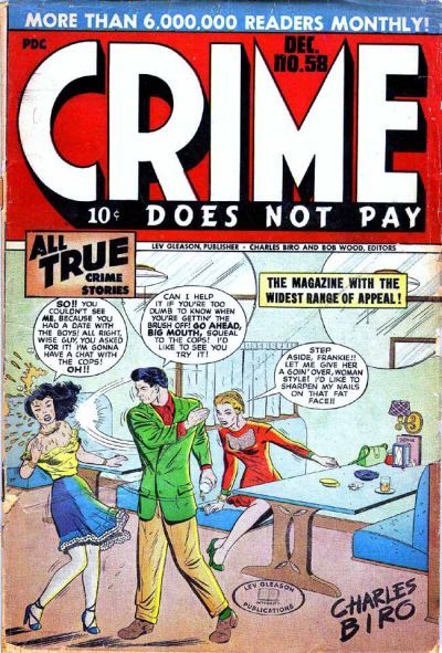 Crime Does Not Pay #58 Comic
