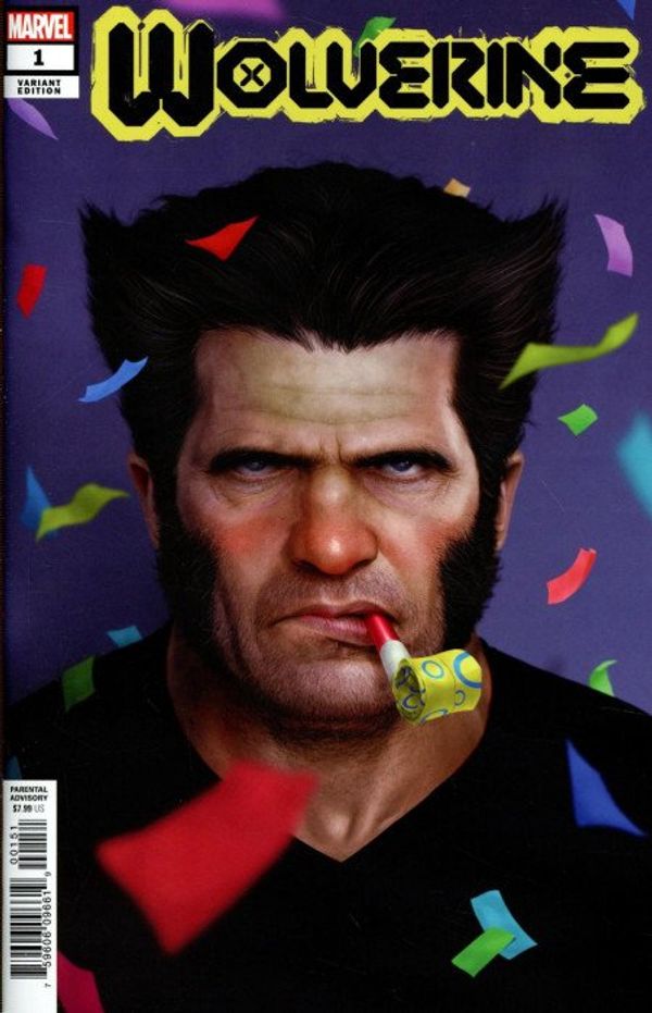 Wolverine #1 (Rahzzah Party Variant Dx)
