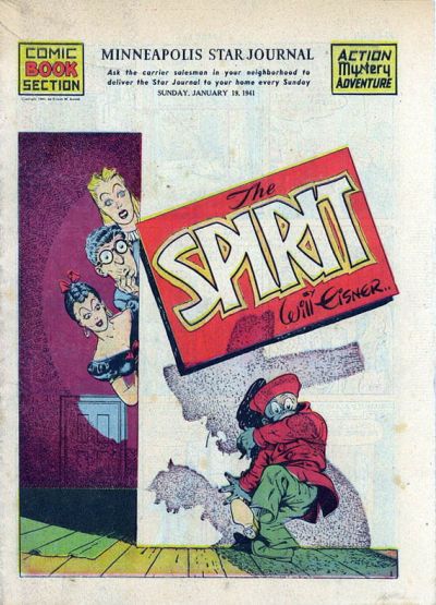 Spirit Section #1/19/1941 Comic