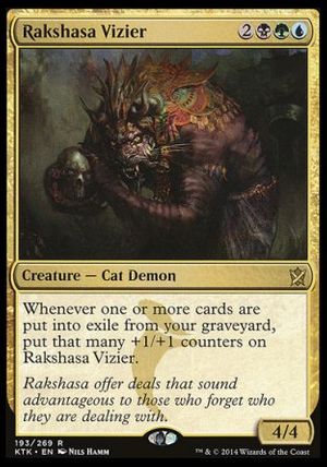 Rakshasa Vizier (Khans of Tarkir)