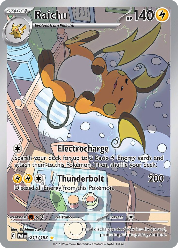 Raichu (211/193) - Paldea Evolved Pokémon Card