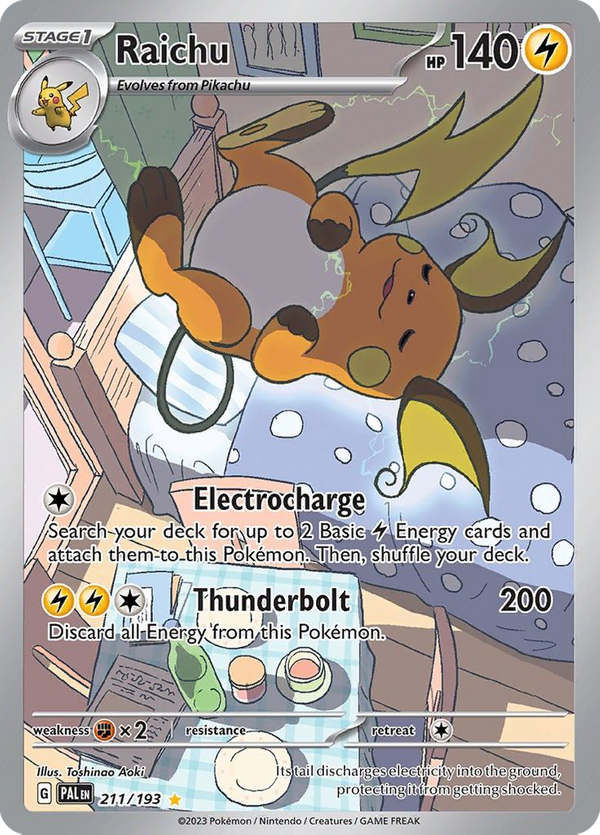 Raichu (211/193) - Paldea Evolved