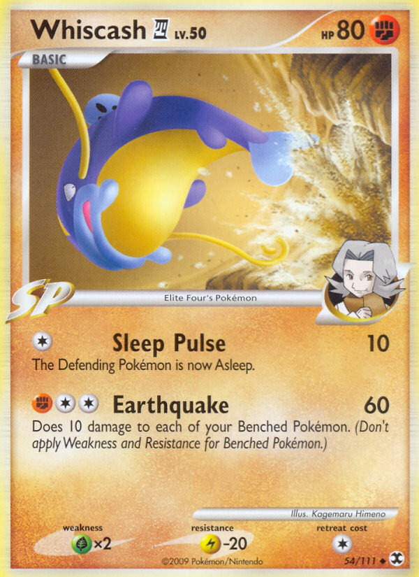 Whiscash E4 (54/111) - Rising Rivals Pokémon Card